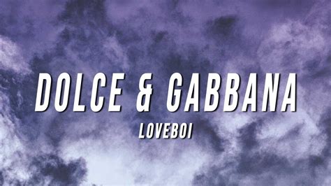 dolce gabbana loveboi скачать|Loveboi – Dolce & Gabbana Lyrics .